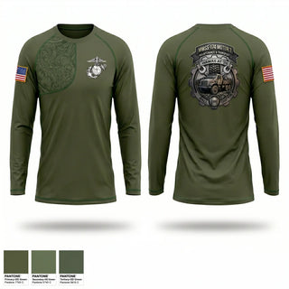 Long Sleeve Performance Shirt, Annual Training 2026, Marines, Teamtime, Team time, sublimation, custom sports apparel, team uniforms, spirit wear, spiritwear, sports uniforms, custom shirts, team store, custom team store, fundraiser sports, apparel fundraiser