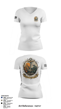 LCU-2004 59546896 Women's Short Sleeve V-neck Shirt - 17
