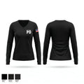 North Bend PD 40883279 Women's Long Sleeve V-neck Shirt - 1