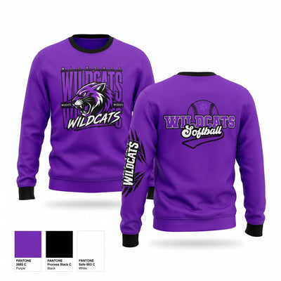 Keystone Wildcats Crew Neck Sweatshirt - 1