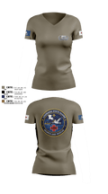 Louisiana State Guard 59908555 Women's Short Sleeve V-neck Shirt - 6