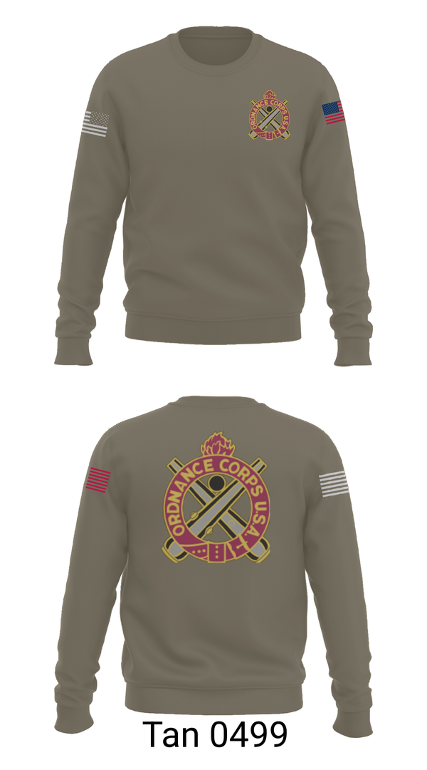 Crew Neck Sweatshirt, H Co 1-66, , Teamtime, Team time, sublimation, custom sports apparel, team uniforms, spirit wear, spiritwear, sports uniforms, custom shirts, team store, custom team store, fundraiser sports, apparel fundraiser