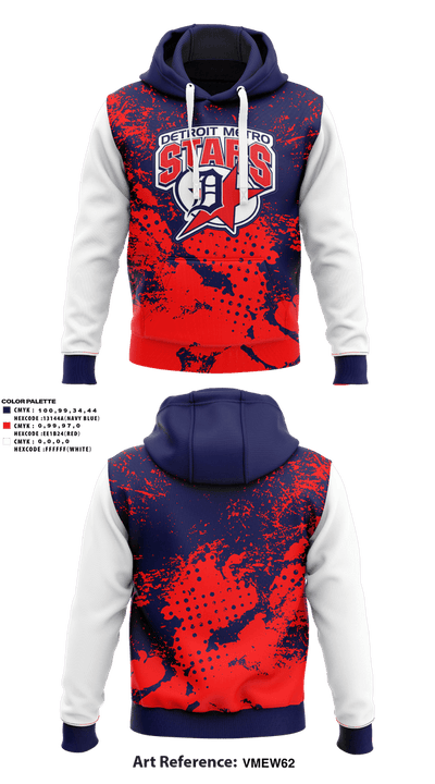 Detroit Metro Stars Baseball 10248581 Hoodie - 1
