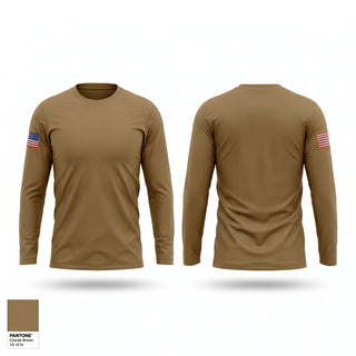 Long Sleeve Performance Shirt, Charlie Flight, Air Force, Teamtime, Team time, sublimation, custom sports apparel, team uniforms, spirit wear, spiritwear, sports uniforms, custom shirts, team store, custom team store, fundraiser sports, apparel fundraiser
