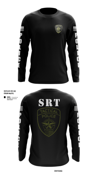 Long Sleeve Performance Shirt, GAINESVILLE PD SRT, Police, Teamtime, Team time, sublimation, custom sports apparel, team uniforms, spirit wear, spiritwear, sports uniforms, custom shirts, team store, custom team store, fundraiser sports, apparel fundraiser