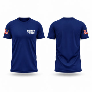 Short Sleeve Performance Shirt, Bolton Police, Police, Teamtime, Team time, sublimation, custom sports apparel, team uniforms, spirit wear, spiritwear, sports uniforms, custom shirts, team store, custom team store, fundraiser sports, apparel fundraiser