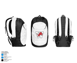 Gear Bag, Waco High Golf, Golf, Teamtime, Team time, sublimation, custom sports apparel, team uniforms, spirit wear, spiritwear, sports uniforms, custom shirts, team store, custom team store, fundraiser sports, apparel fundraiser