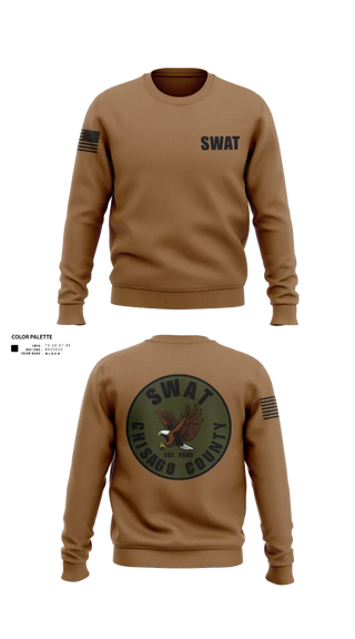 Crew Neck Sweatshirt, Chisago County ERU, Police, Teamtime, Team time, sublimation, custom sports apparel, team uniforms, spirit wear, spiritwear, sports uniforms, custom shirts, team store, custom team store, fundraiser sports, apparel fundraiser