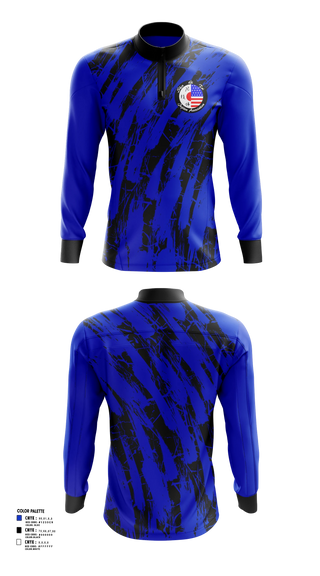 Quarter Zip Jacket, Mansfield Martial Arts Center, , Teamtime, Team time, sublimation, custom sports apparel, team uniforms, spirit wear, spiritwear, sports uniforms, custom shirts, team store, custom team store, fundraiser sports, apparel fundraiser