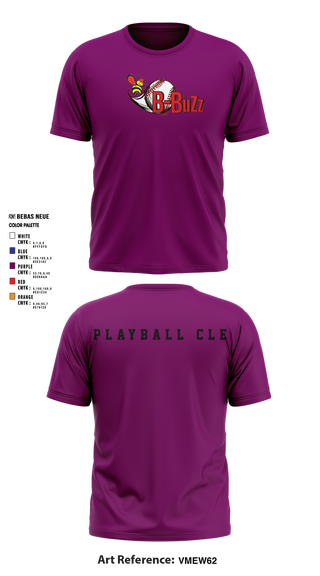 Short Sleeve Performance Shirt, B Buzz Baseball League, Baseball, Teamtime, Team time, sublimation, custom sports apparel, team uniforms, spirit wear, spiritwear, sports uniforms, custom shirts, team store, custom team store, fundraiser sports, apparel fundraiser