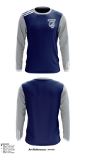 Fruitport Middle School Wrestling Long Sleeve Performance Shirt 1
