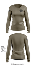 Alligator Alcatraz Women's Long Sleeve V-neck Shirt - 102