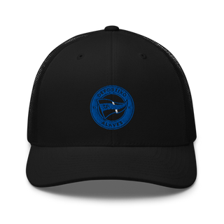 La Liga side Deportivo Alavés 90150587 Retro Trucker Hat | Yupoong 6606
