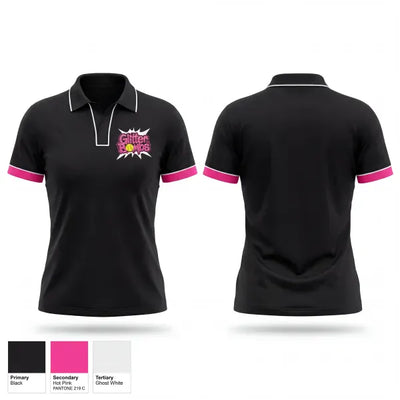 Glitter Bombs 4331166 Short Sleeve Performance Polo - 1