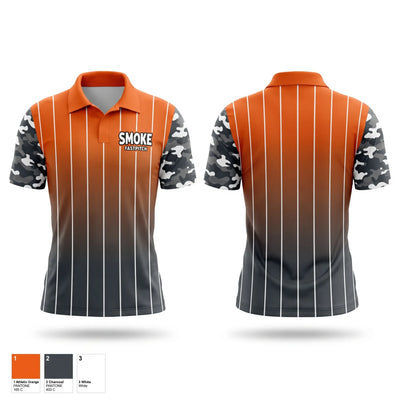 SMOKE FASTPITCH Short Sleeve Performance Polo - 1