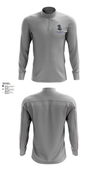 Quarter Zip Jacket, Cherryville Little Ironmen, , Teamtime, Team time, sublimation, custom sports apparel, team uniforms, spirit wear, spiritwear, sports uniforms, custom shirts, team store, custom team store, fundraiser sports, apparel fundraiser
