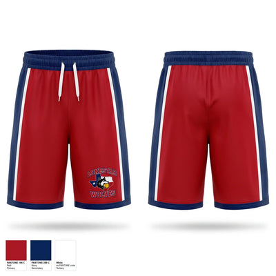 Lonestar Wolves Athletic Shorts With Pockets - 1