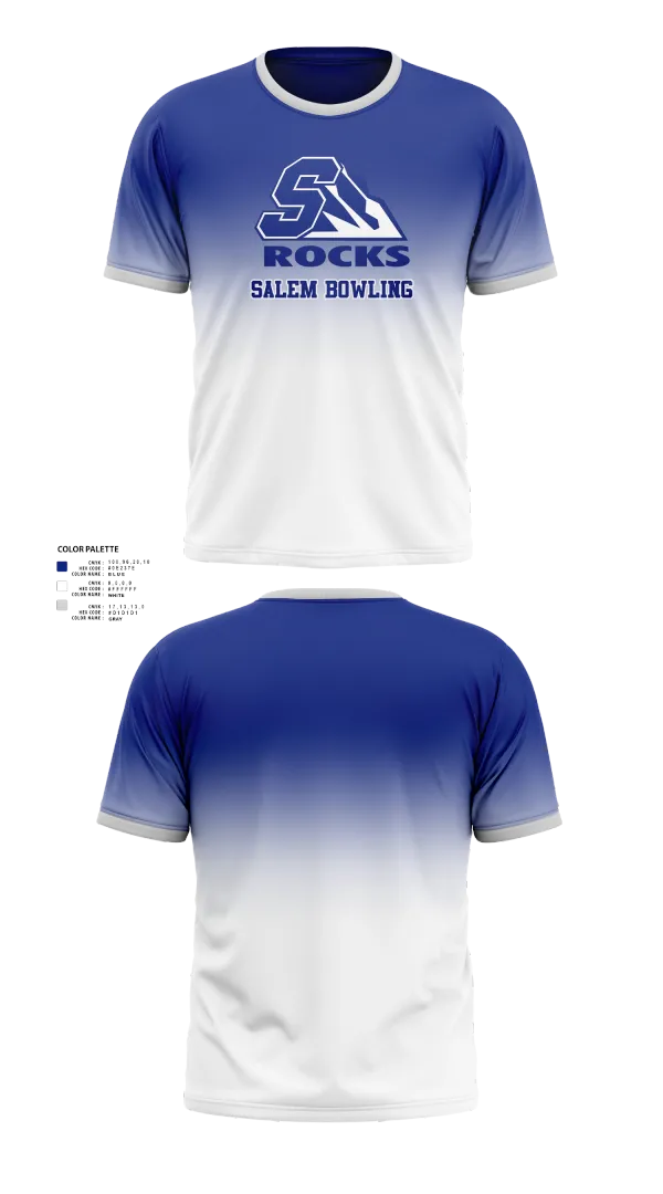 Short Sleeve Performance Shirt, Salem High School Bowling, Bowling, Teamtime, Team time, sublimation, custom sports apparel, team uniforms, spirit wear, spiritwear, sports uniforms, custom shirts, team store, custom team store, fundraiser sports, apparel fundraiser