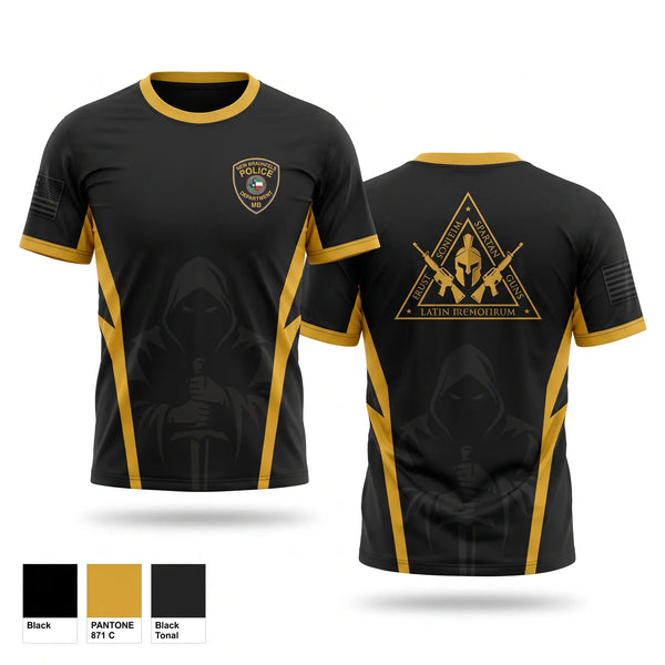 Old School Cotton Feel Shirt, Echo FSC / 8BEB, Army, Teamtime, Team time, sublimation, custom sports apparel, team uniforms, spirit wear, spiritwear, sports uniforms, custom shirts, team store, custom team store, fundraiser sports, apparel fundraiser