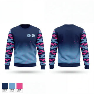 Crew Neck Sweatshirt, GBG, Baseball, Teamtime, Team time, sublimation, custom sports apparel, team uniforms, spirit wear, spiritwear, sports uniforms, custom shirts, team store, custom team store, fundraiser sports, apparel fundraiser
