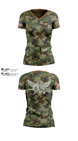 Womens Short Sleeve Vneck Shirt, Marlboro County Sheriff's Office SRT, Police, Teamtime, Team time, sublimation, custom sports apparel, team uniforms, spirit wear, spiritwear, sports uniforms, custom shirts, team store, custom team store, fundraiser sports, apparel fundraiser