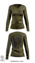 Pocola SRT 80732164 Women's Long Sleeve V-neck Shirt - 101