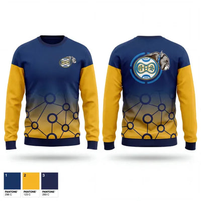 Gridley Bulldogs 26980450 Crew Neck Sweatshirt - 1