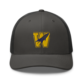 Rockets Retro Trucker Hat | Yupoong 6606