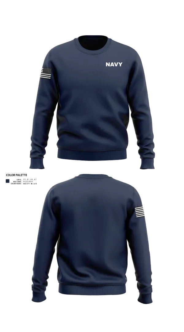 Crew Neck Sweatshirt, NavyNavy, Navy, Teamtime, Team time, sublimation, custom sports apparel, team uniforms, spirit wear, spiritwear, sports uniforms, custom shirts, team store, custom team store, fundraiser sports, apparel fundraiser