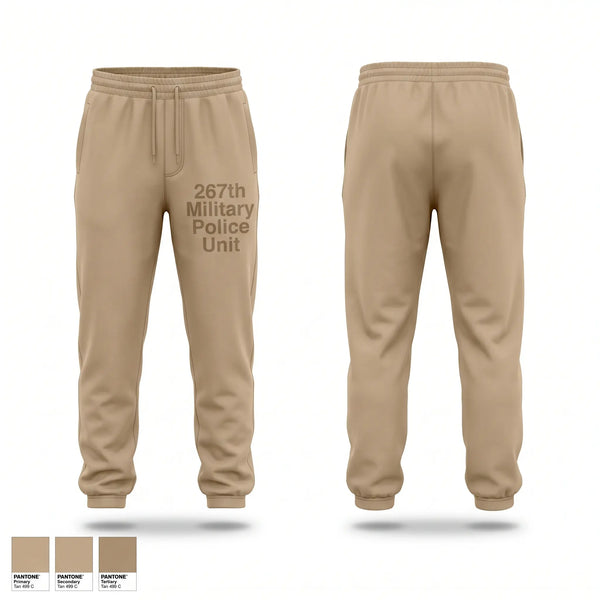Sweatpants, 267th Military Police Unit, National Guard, Teamtime, Team time, sublimation, custom sports apparel, team uniforms, spirit wear, spiritwear, sports uniforms, custom shirts, team store, custom team store, fundraiser sports, apparel fundraiser
