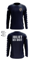 Joliet Police K-9 Unit 79217416 Old School Cotton Feel Long Sleeve Shirt - 5
