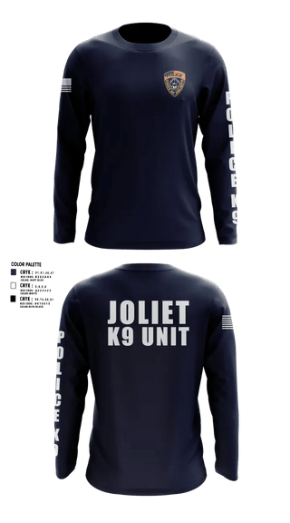 Old School Cotton Feel Shirt, Joliet Police K-9 Unit, Police, Teamtime, Team time, sublimation, custom sports apparel, team uniforms, spirit wear, spiritwear, sports uniforms, custom shirts, team store, custom team store, fundraiser sports, apparel fundraiser