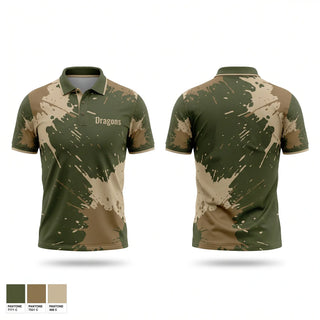 Short Sleeve Performance Polo, Dragons, Men's Soccer, Teamtime, Team time, sublimation, custom sports apparel, team uniforms, spirit wear, spiritwear, sports uniforms, custom shirts, team store, custom team store, fundraiser sports, apparel fundraiser