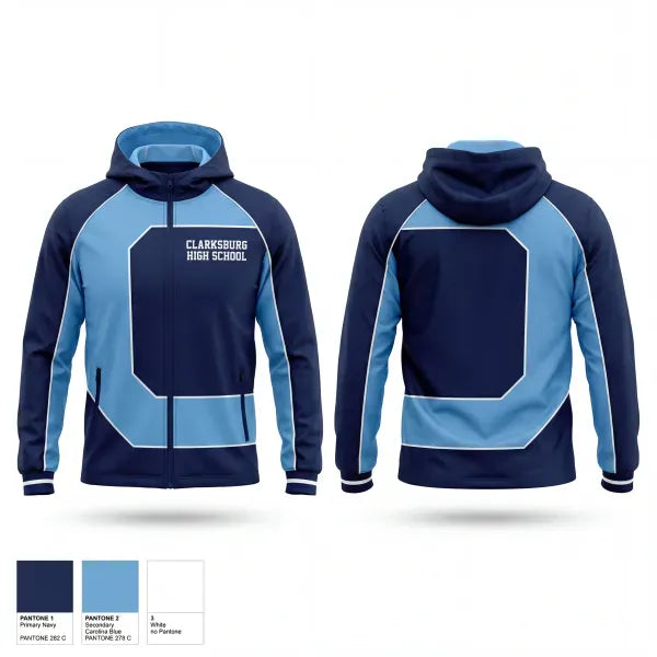 Windbreaker, Clarksburg High School, , Teamtime, Team time, sublimation, custom sports apparel, team uniforms, spirit wear, spiritwear, sports uniforms, custom shirts, team store, custom team store, fundraiser sports, apparel fundraiser