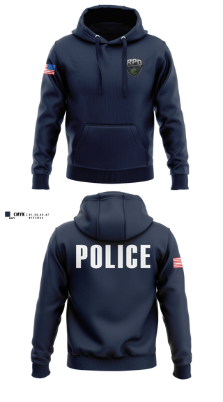 Hoodie, Rayne Police Department, Police, Teamtime, Team time, sublimation, custom sports apparel, team uniforms, spirit wear, spiritwear, sports uniforms, custom shirts, team store, custom team store, fundraiser sports, apparel fundraiser
