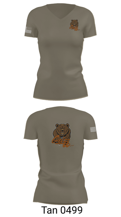 C.co Maintenance 83792955 Women's Short Sleeve V-neck Shirt - 68