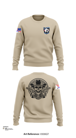 Crew Neck Sweatshirt, Desperados, , Teamtime, Team time, sublimation, custom sports apparel, team uniforms, spirit wear, spiritwear, sports uniforms, custom shirts, team store, custom team store, fundraiser sports, apparel fundraiser