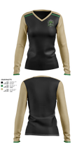 Aztecas Women's Long Sleeve V-neck Shirt - 21