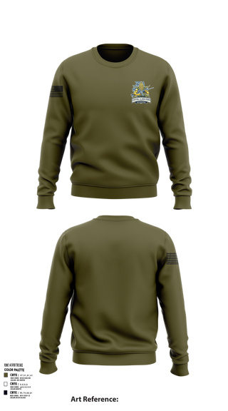 Crew Neck Sweatshirt, Central Illinois Army Recruiting Company, , Teamtime, Team time, sublimation, custom sports apparel, team uniforms, spirit wear, spiritwear, sports uniforms, custom shirts, team store, custom team store, fundraiser sports, apparel fundraiser