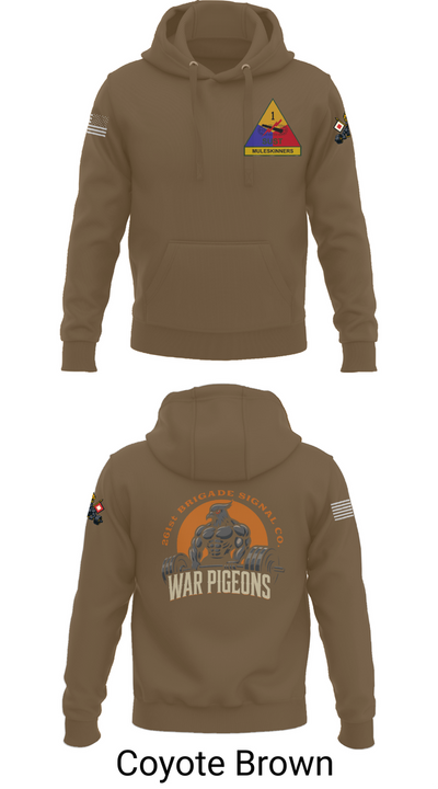 261st War Pigeons Hoodie - 18