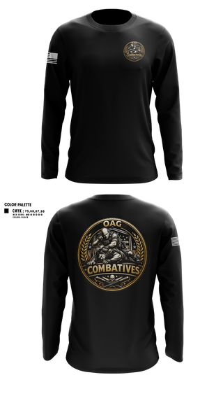 Long Sleeve Performance Shirt, OAG-DT, Police, Teamtime, Team time, sublimation, custom sports apparel, team uniforms, spirit wear, spiritwear, sports uniforms, custom shirts, team store, custom team store, fundraiser sports, apparel fundraiser