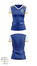 Streetsboro High School Softball 59578950 Women's Short Sleeve V-neck Shirt - 21