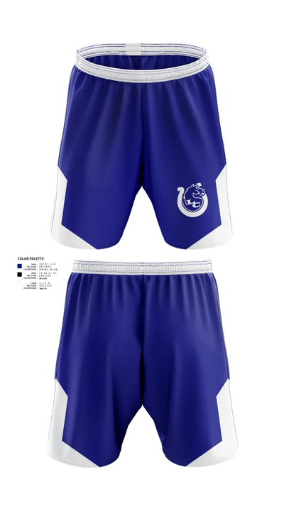Lodi Colts Football and Cheer 11351906 Athletic Shorts With Pockets - 20