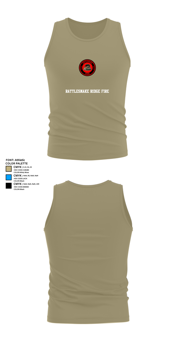 Tank Top, Rattlesnake ridge fire, , Teamtime, Team time, sublimation, custom sports apparel, team uniforms, spirit wear, spiritwear, sports uniforms, custom shirts, team store, custom team store, fundraiser sports, apparel fundraiser