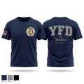 Yonkers Fire Department Old School Cotton Feel Shirt - 1