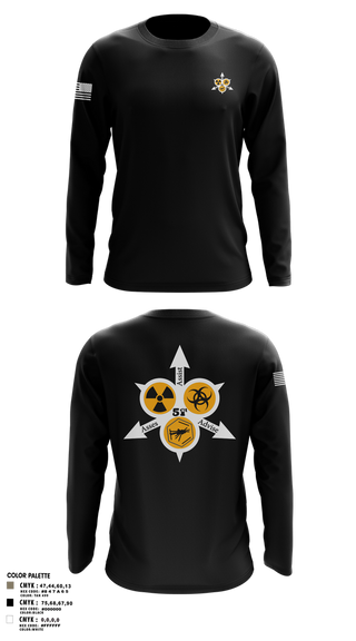 Long Sleeve Performance Shirt, 51st WMD-CST, , Teamtime, Team time, sublimation, custom sports apparel, team uniforms, spirit wear, spiritwear, sports uniforms, custom shirts, team store, custom team store, fundraiser sports, apparel fundraiser