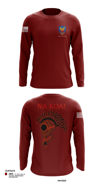 HHC, 311th (T)SC Long Sleeve Performance Shirt 105