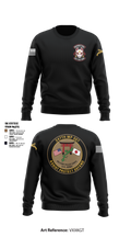 247TH Military Police Detachment Crew Neck Sweatshirt - 11