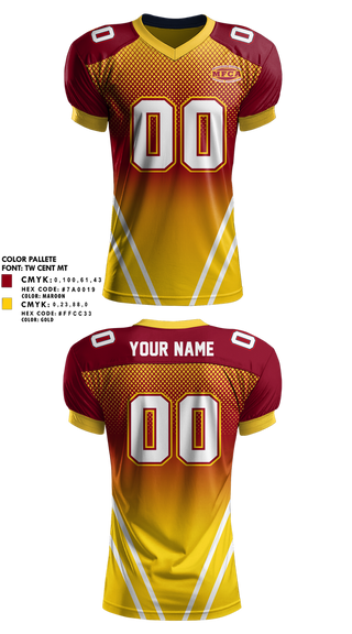 Football Jersey, Minnesota Football Coaches Association, , Teamtime, Team time, sublimation, custom sports apparel, team uniforms, spirit wear, spiritwear, sports uniforms, custom shirts, team store, custom team store, fundraiser sports, apparel fundraiser