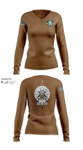 S7 16767122 Women's Long Sleeve V-neck Shirt - 21